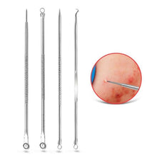 Blackhead Remover, 4-in-1 Stainless Steel Pimple Extractor Tool (1 Pc)
